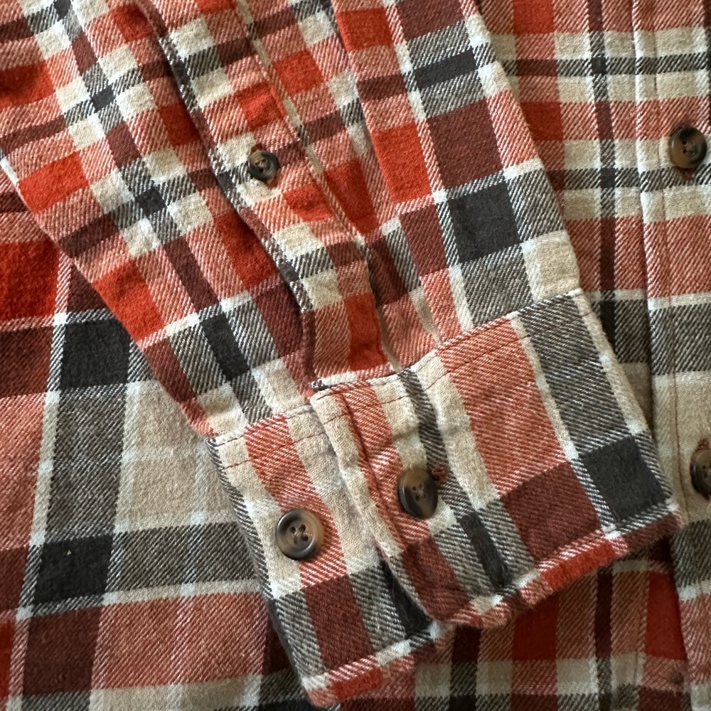 NWT Mens Eddie Bauer Flannel Shirt - Picture 3 of 6